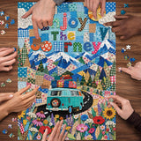 Happy Voyage Jigsaw Puzzle 1000 Pieces