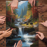 Goldenes Drift -Puzzle 1000 Stücke