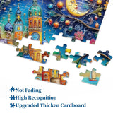 Puzzle di Fantasy Town 1000 pezzi