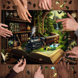 Viaggio oltre le pagine Jigsaw Puzzle 1000 pezzi