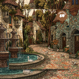 Serene Fountain Jigsaw Puzzle 1000 Pieces