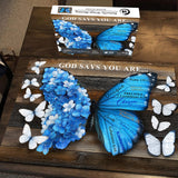 Butterfly Wings Blessing Jigsaw Puzzles 1000 Pieces