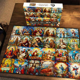 Life of Jesus Christmas Advent Calendar Jigsaw Puzzle 1000 Pieces