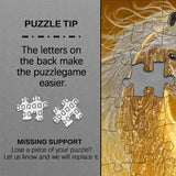 Puzzle del cavallo d'oro da 1000 pezzi