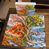 Arbre des saisons Puzzle 1000 pièces