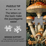 Forest Mushrooms Jigsaw Puzzle 1000 Pieces