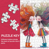 Puzzle Filles qui rêvent 1000 pièces