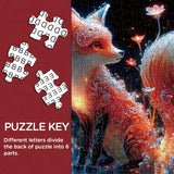 Crystal Fox Jigsaw Puzzle 1000 Piece