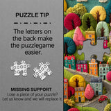 Embroidery Town Jigsaw Puzzle 1000 Pieces