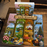Quattro stagioni di bellezza puzzle 1000 pezzi