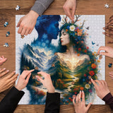 Bloom und Frost Puzzle mit 1000 Teilen