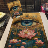 Mystic Lotus Eye Jigsaw Puzzles 1000 Pieces