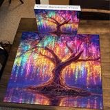 Glow Rainbow Tree Jigsaw Puzzle 1000 Pieces