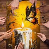 Butterfly to Flame Jigsaw Puzzle 1000 Pieces