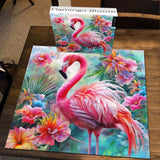 Flamingo Bloom Jigsaw Puzzle 1000 Piece
