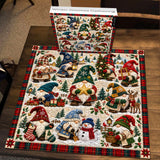 Winter Gnomes Gathering Jigsaw Puzzle 1000 Pieces