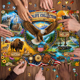 Wilderness Collection Puzzle mit 1000 Teilen
