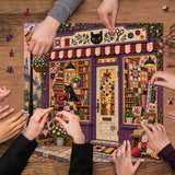 Black Cat Sewing Shop Puzzle 1000 Teile