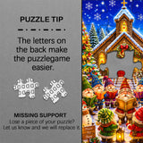 Puzzle di Villaggio di Gnomi di Natale 1000 Pezzi