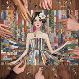 Patchwork Girl Jigsaw Puzzle 1000 Pieces