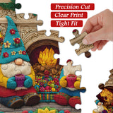 Cozy Gnomes Jigsaw Puzzles 1000 Pieces
