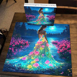 Casse-tête Lady Rose au Clair de Lune 1000 Pièces