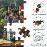 Book Page Town Jigsaw Puzzle 1000 Pieces