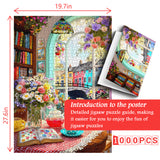 Teatime Canal Cottage Jigsaw Puzzle 1000 Pieces