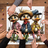 Puzzle Desfile de Patos 1000 Piezas
