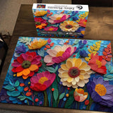 Fabric Blossoms Jigsaw Puzzle 1000 Piece