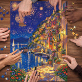 Nuit dans Bloom Puzzle 1000 pièces