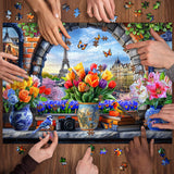 A Window into Romance Jigsaw Puzzle 1000 Pieces