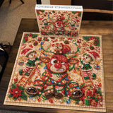 Gilded Christmas Jigsaw Puzzle 1000 Pieces