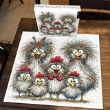 The Scruffy Chicks Jigsaw Puzzle 1000 Pieces
