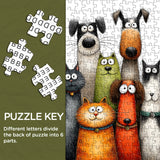 Funny Pets Art Jigsaw Puzzle 1000 Pieces