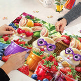 Sweet Bunny Trio Jigsaw Puzzle 1000 Pieces