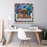 Winter Dachshunds Jigsaw Puzzles 1000 Pieces