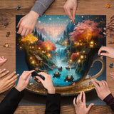 Puzzle Teacup Fairyland 1000 pièces