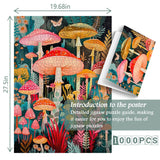 Colorful Mushroom Jigsaw Puzzle 1000 Pieces