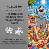 Strand-Girls-Day-Puzzle, 1000 Teile
