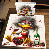 Puzzle Canard Lovestruck 1000 pièces