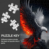 Crimson Flame Eagle Puzzle 1000 Teile