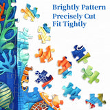 Puzzle de puzzle coloré de l'océan 1000 Piece