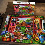 Farm Garden Jigsaw Puzzle 1000 Pieces