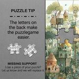 Puzzle Village de la cabane dans les arbres 1000 pièces