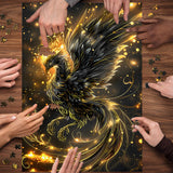 Golden Phoenix Jigsaw Puzzle 1000 Piece