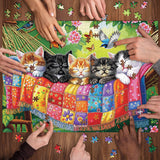 Cats Sleep in Spring Jigsaw Puzzle 1000 Pieces
