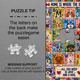 Pfoten der Liebe Puzzle 1000 Stück