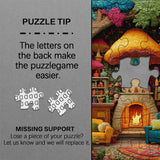 Mushroom House Jigsaw Puzzle 1000 Piece