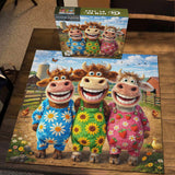 Puzzle Happy Farm Friends 1000 pièces